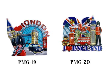 Ceramic Fridge Magnet - PMG