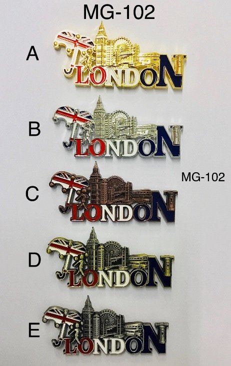 Metal Fridge Magnet - MG102