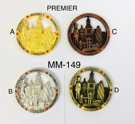Metal Fridge Magnet - MM149 Premier