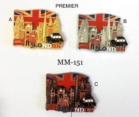 Metal Fridge Magnet - MM151 Premier