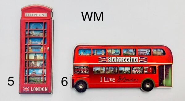 Metal Fridge Magnet - WM