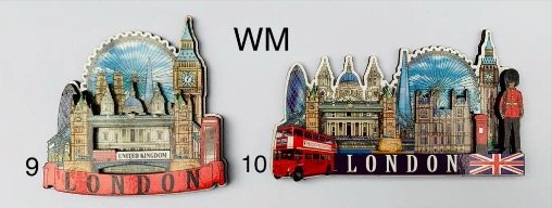 Metal Fridge Magnet - WM