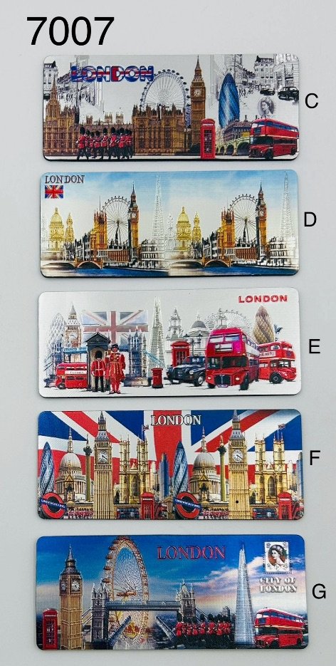 Metal Fridge Magnet - 7007