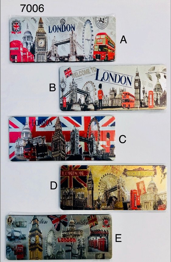 Metal Fridge Magnet - 7006