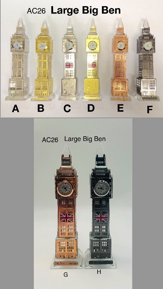 Crystal - AC26 Large Big Ben