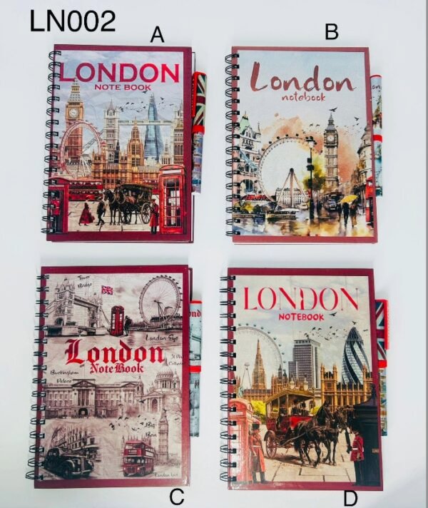 Notebook with Pen (Large) - LN002