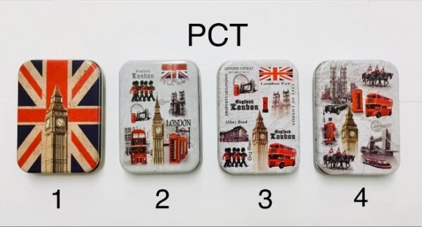 Playing Cards in Metal Box - PCT