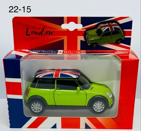 Diecast Pull Back Mini Car - 22-15 Green