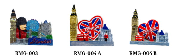 Ceramic Fridge Magnet - RMG