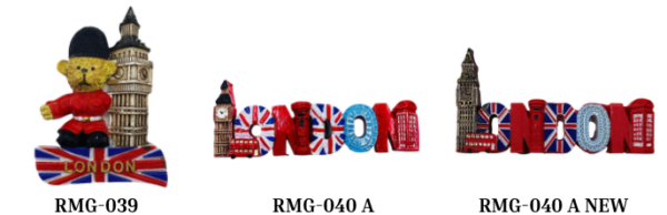 Ceramic Fridge Magnet - RMG