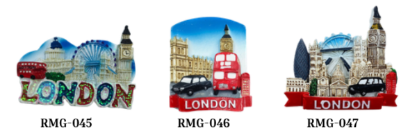 Ceramic Fridge Magnet - RMG