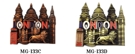 Metal Fridge Magnet - MG