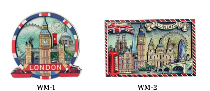 Wooden Fridge Magnet - WM