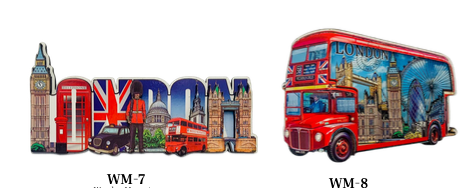 Wooden Fridge Magnet - WM