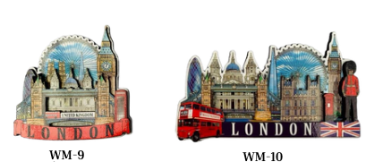 Wooden Fridge Magnet - WM