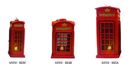 Antique Post Boxes with LED Lights
