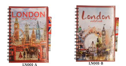 Notebook with Pen (Large) - LN001