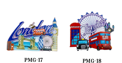Ceramic Fridge Magnet - PMG