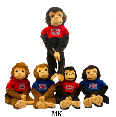 Monkey (12 Pcs Mixed Colours) - MK