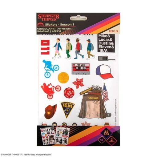 Stranger Things Sticker Set of 2 Season 1 - CR5281