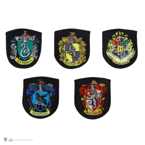 Harry Potter Crests Set of 5 Patches - CR2200