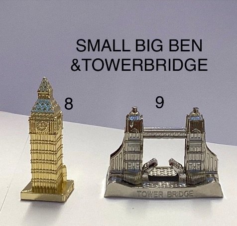 Diecast - Small Big Ben & Tower Bridge