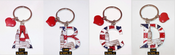 Alphabet Keyring - KMPL