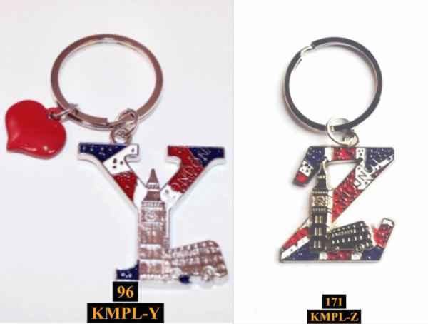 Alphabet Keyring - KMPL