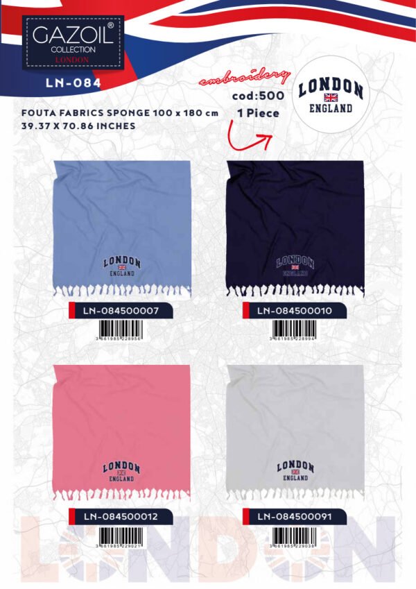 London England Beach Towel - LN-084