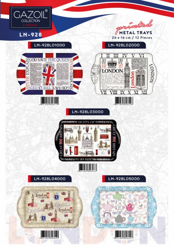 Metal Tray (26×16 cm) - LN-928