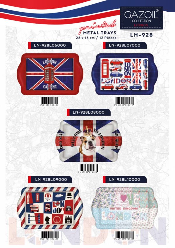 Metal Tray (26×16 cm) - LN-928