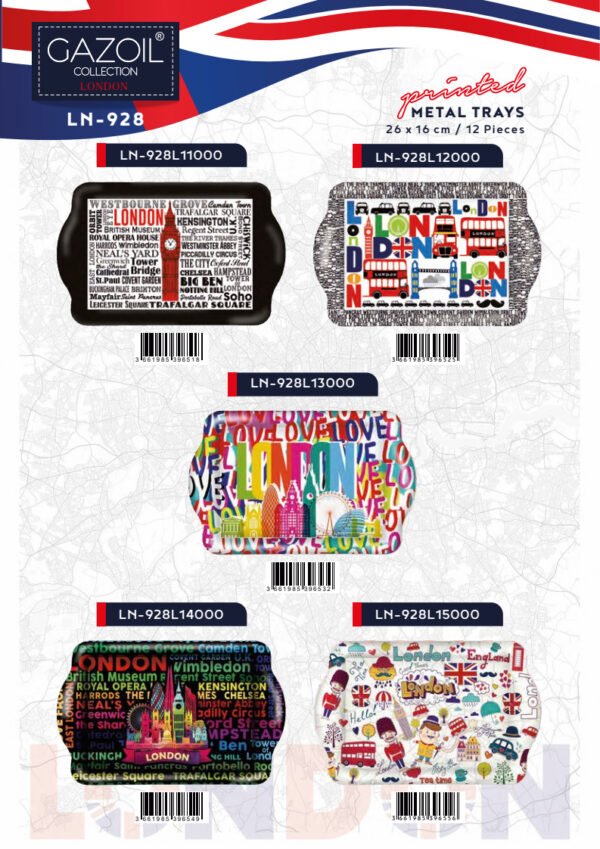 Metal Tray (26×16 cm) - LN-928