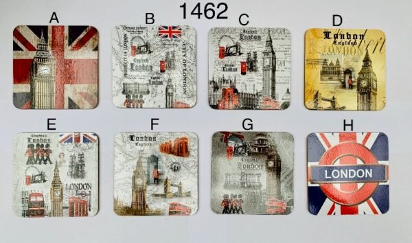 Set of 4 Coasters - 1462