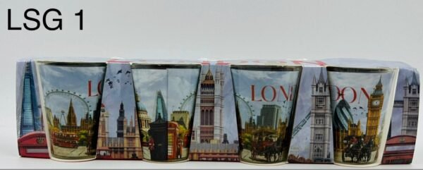 Set of 4 Shot Glasses - LSG 1