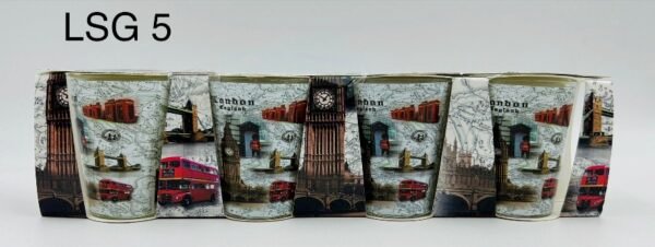 Set of 4 Shot Glasses - LSG 5