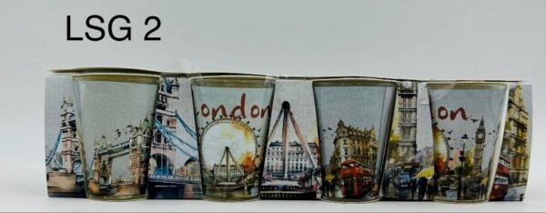 Set of 4 Shot Glasses - LSG 2
