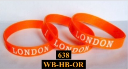Wrist Band (I Love London) - WB-HB-OR