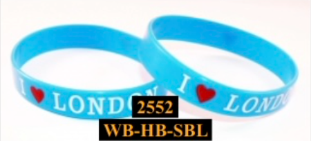 Wrist Band (I Love London) - WB-HB-SBL