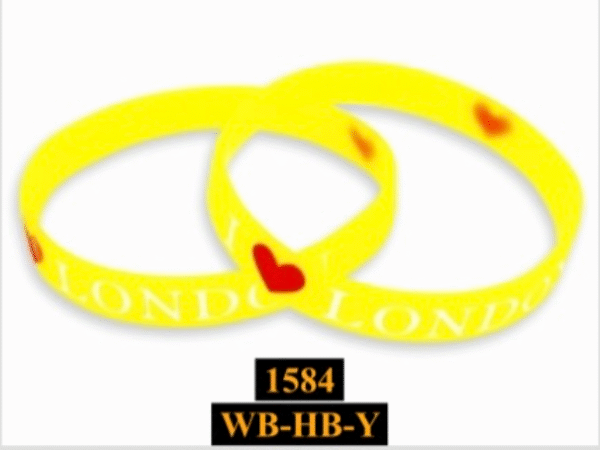 Wrist Band (I Love London) - WB-HB-Y