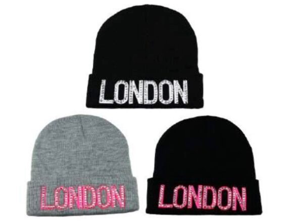 London Diamond Plain Beanie Hat - BHLG013