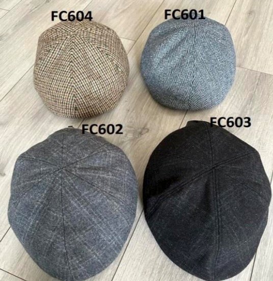 6 Panel Flat Caps