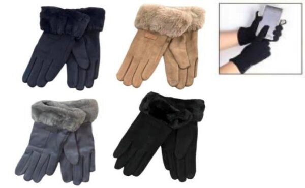 Soft Fur Touch Gloves - MG023AS
