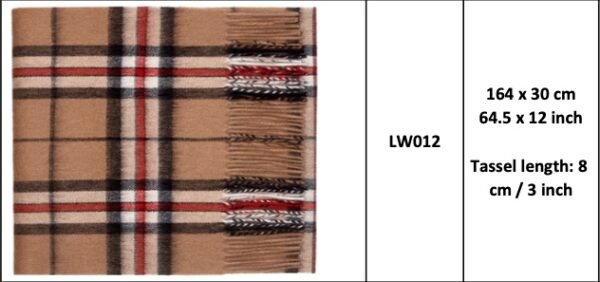 Lambswool Scarf - LW012