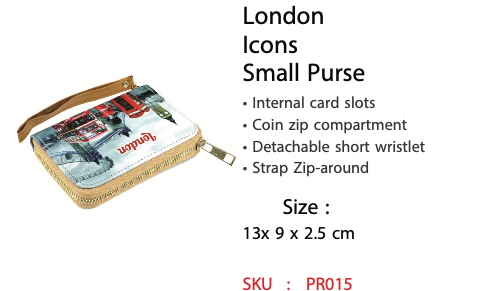 London Icons Small Purse - PR015
