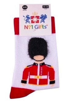 White Guard Kids Socks - KIDS-5 WHITE