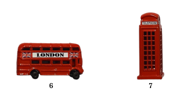 Diecast - Small Bus & Telephone Booth