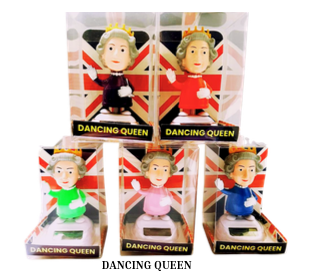 Solar Powered Dancing Queen (Mixed Colours)