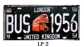 License Plate - LP-2