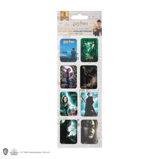 Harry Potter Movie Series Lenticular Sticker Set of 8 - CR5204
