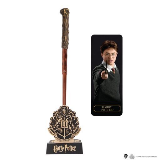 Harry Potter Wand Pen with Stand & Lenticular Bookmark - CR5400U
